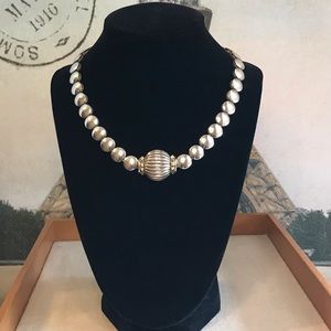 Lagos Sterling Silver Statement Necklace